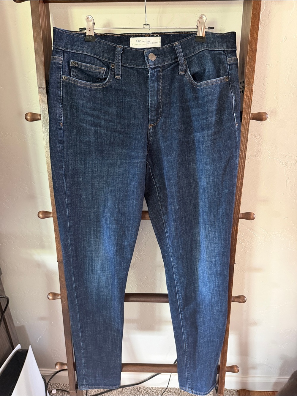 GAP Slim Straight Jeans - Dark Blue Wash